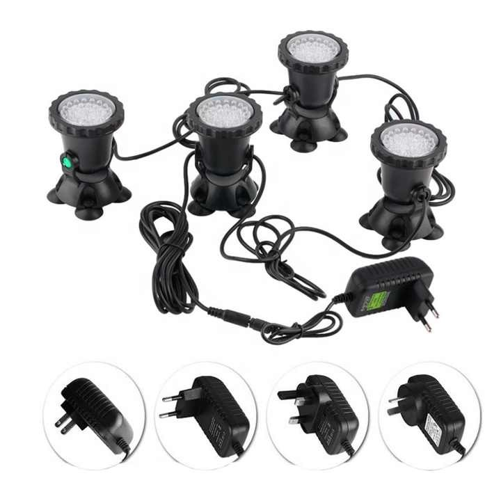 LED Outdoor Waterproof Pond Shine Tree Plug-in Lamp factory